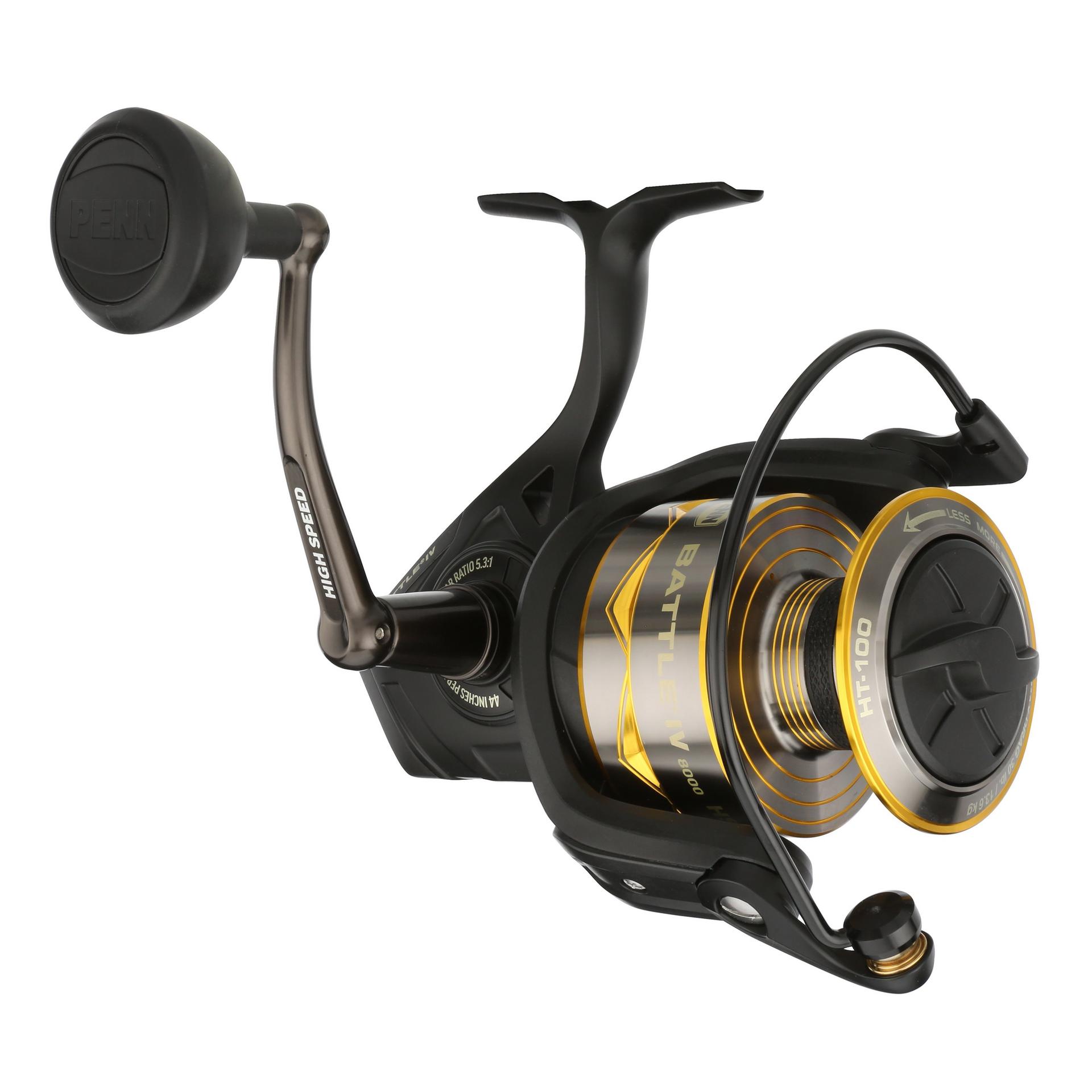 Battle® IV Spinning Reel - High Performance Saltwater Fishing Reel for Surf, Pier & Offshore Angling | Smooth Drag System & Durable Construction
