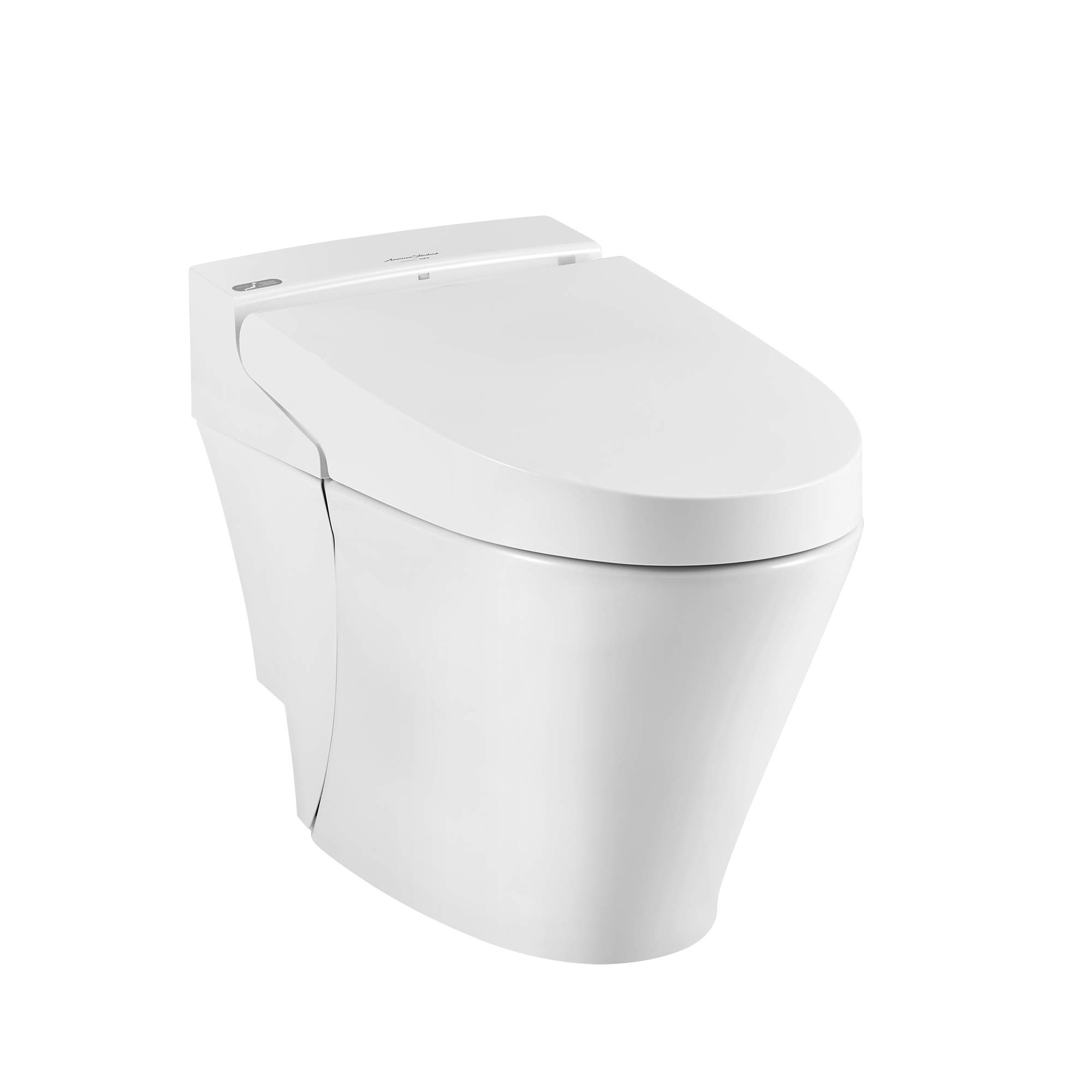 American Standard 297AA204-291 Advanced Clean 100 SpaLet Toilet in Alabaster White - Water-Efficient Elongated Bowl for Modern Bathrooms & Spa-Like Luxury at Home