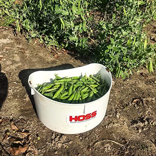 Hoss Over-The-Shoulder Harvesting Bucket - Durable Fruit Picking Bag with Adjustable Strap for Gardeners & Farmers - Perfect for Apple, Pear & Berry Harvesting in Orchards & Backyards