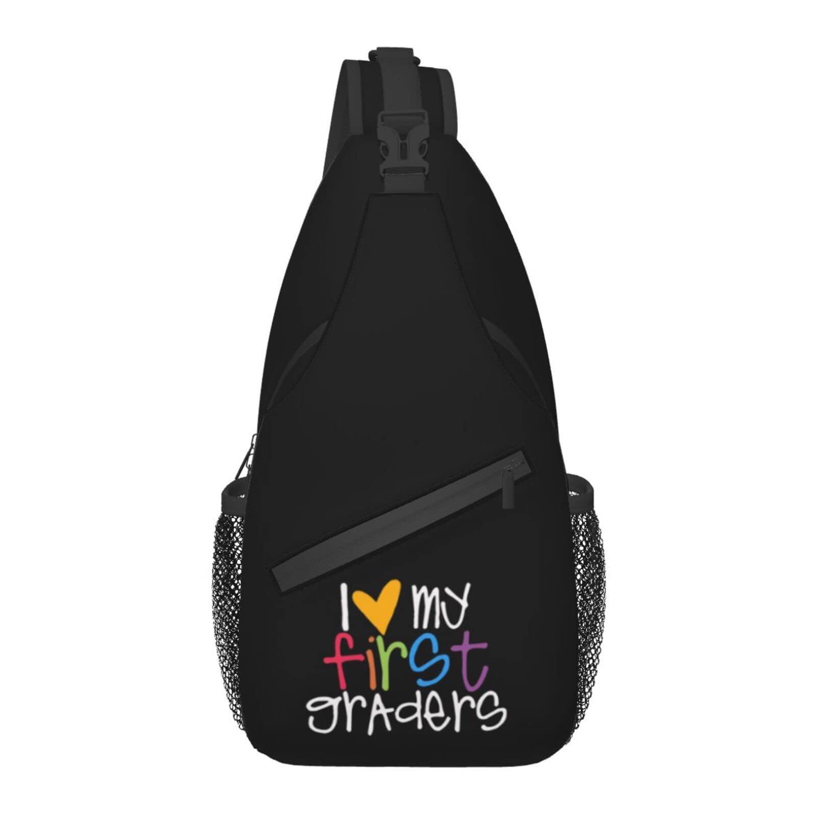 First Grade Teacher Tote Bag - Durable Chest Bag for Travel, Carry-On & Messenger Use - Perfect for School, Work & Daily Commute