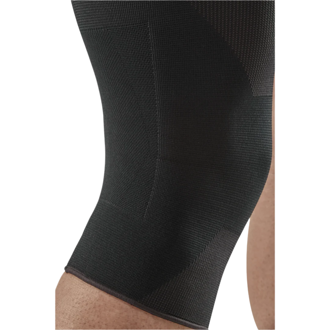 CEP Unisex Mid Support Knee Sleeve - Black | Compression Support for Running, CrossFit, Basketball & Workout Recovery
