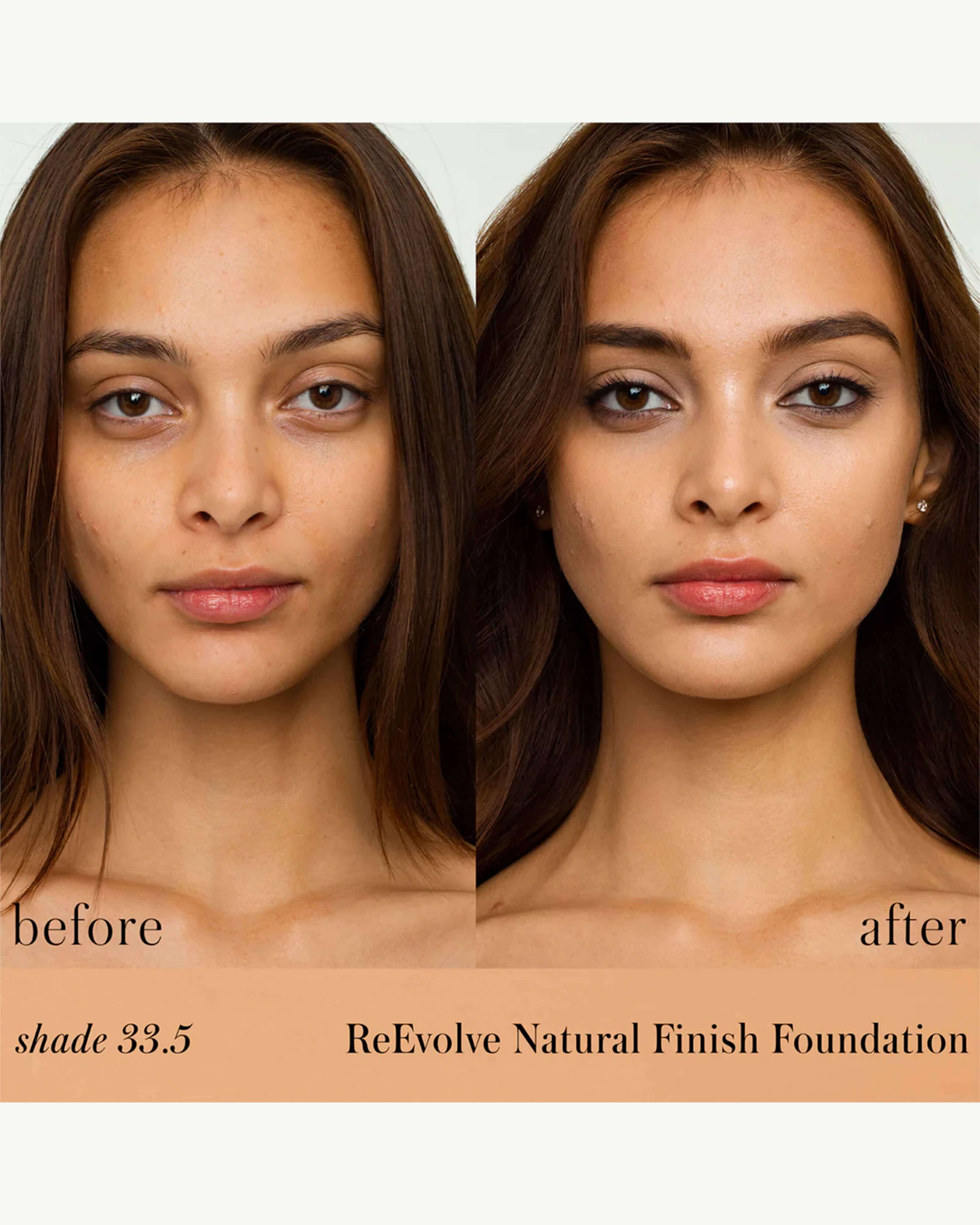 ReEvolve Natural Finish Foundation Refill - Vegan, Cruelty-Free Makeup for Flawless Coverage | Perfect for Daily Wear & Special Occasions