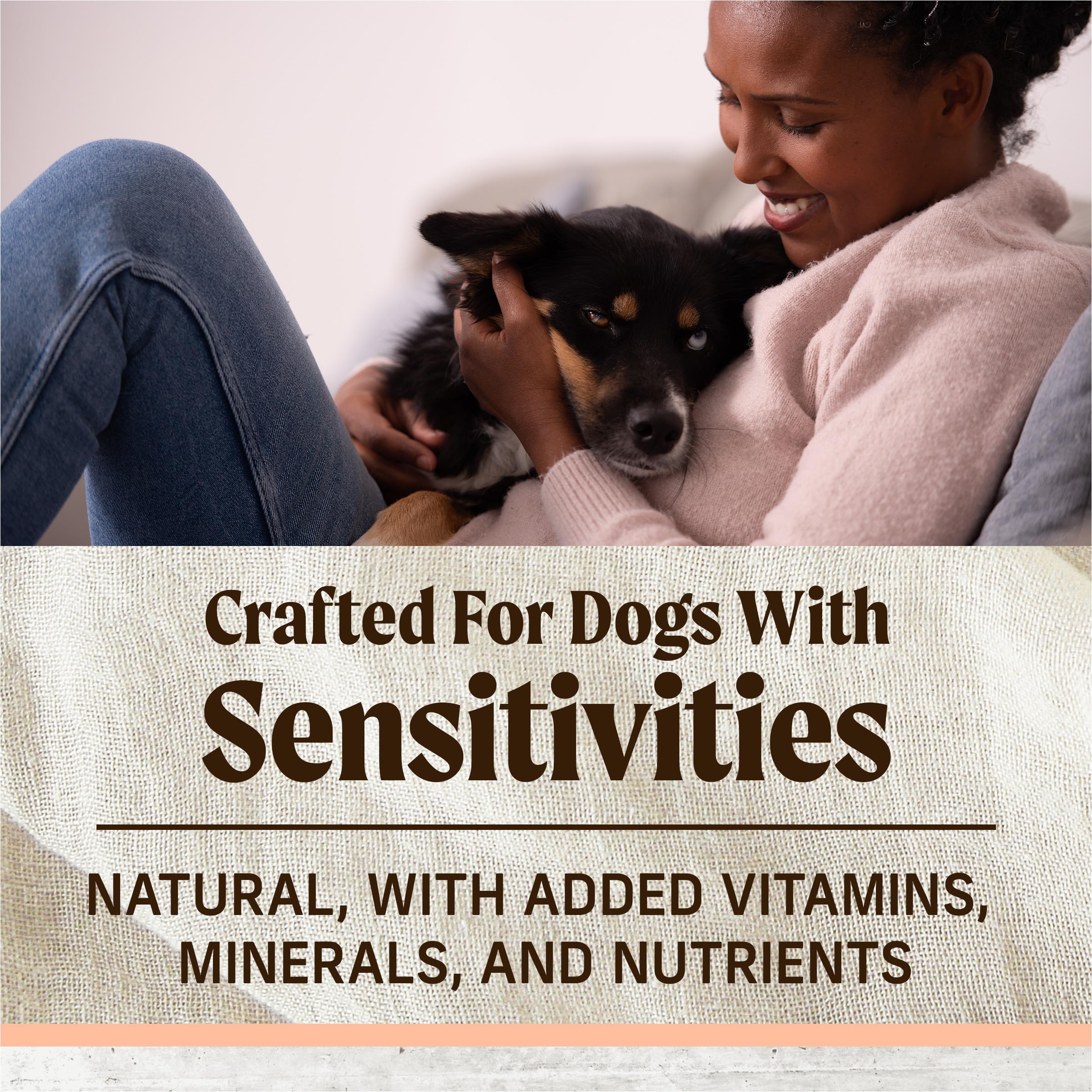 Merrick Limited Ingredient Diet Grain Free Dry Dog Food - Salmon & Sweet Potato Recipe - 22 lb Bag | Premium Healthy Kibble for Dogs with Food Sensitivities | Perfect for Adult Dogs with Allergies or Sensitive Stomachs