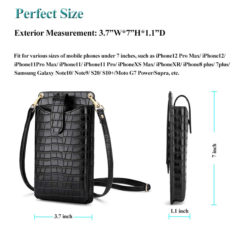 Stylish Peacocktion Small Crossbody Bags for Women - Trendy Cell Phone Purse with Adjustable Shoulder Strap | Perfect for Everyday Use, Travel & Shopping