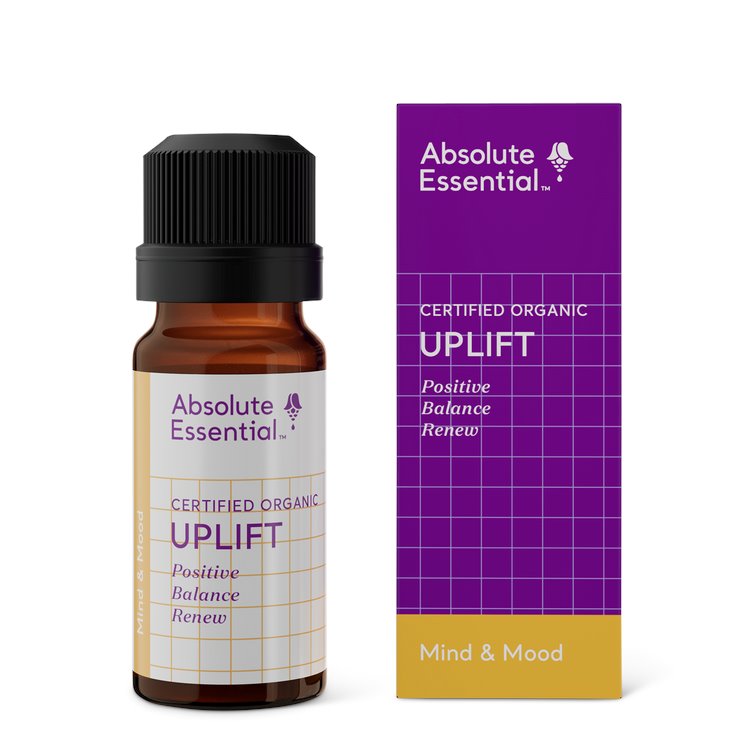 Absolute Essential Uplift Oil 10ml - 100% Pure Aromatherapy Essential Oil for Stress Relief & Mood Enhancement - Perfect for Diffusers, Massage & Home Spa