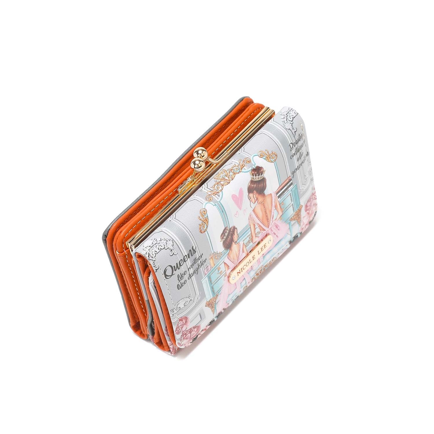 AGUSTINA Genuine Leather Trifold Wallet for Men - RFID Blocking, Multiple Card Slots & ID Window - Perfect for Travel, Business & Everyday Use