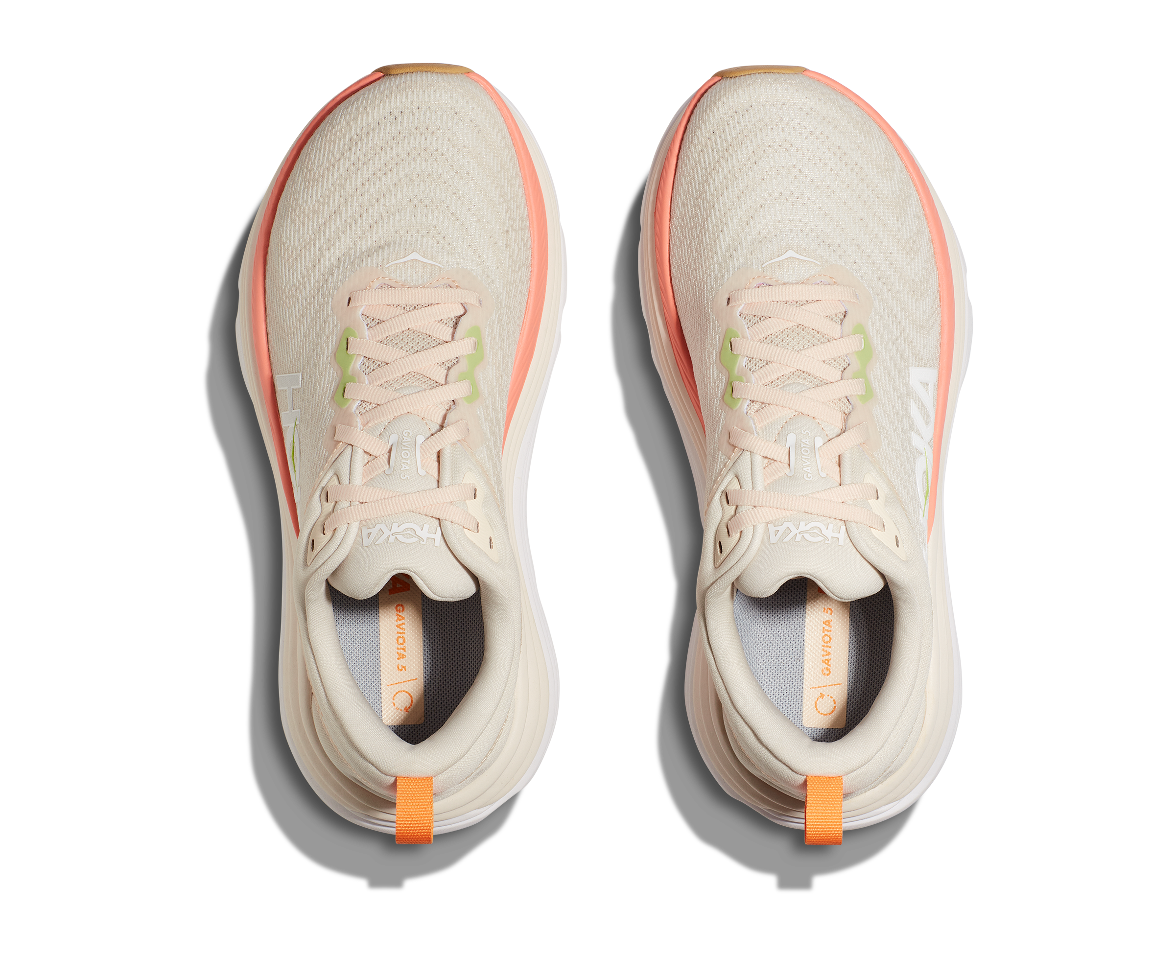 Women's Gaviota 5 Running Shoes - Lightweight Cushioned Sneakers for Women (Vanilla/Eggnog Color) | Perfect for Jogging, Gym Workouts & Daily Walking