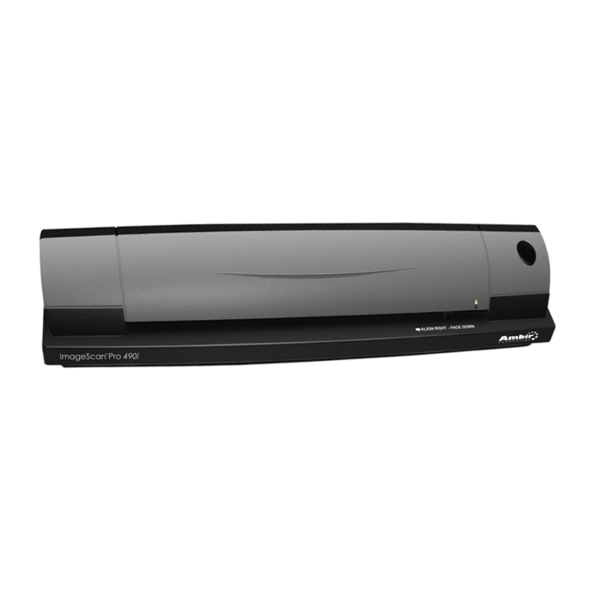 Ambir DS490-PRO High-Speed Business Card Scanner - Portable Contact Management Solution for Networking Events, CRM Integration & Office Organization