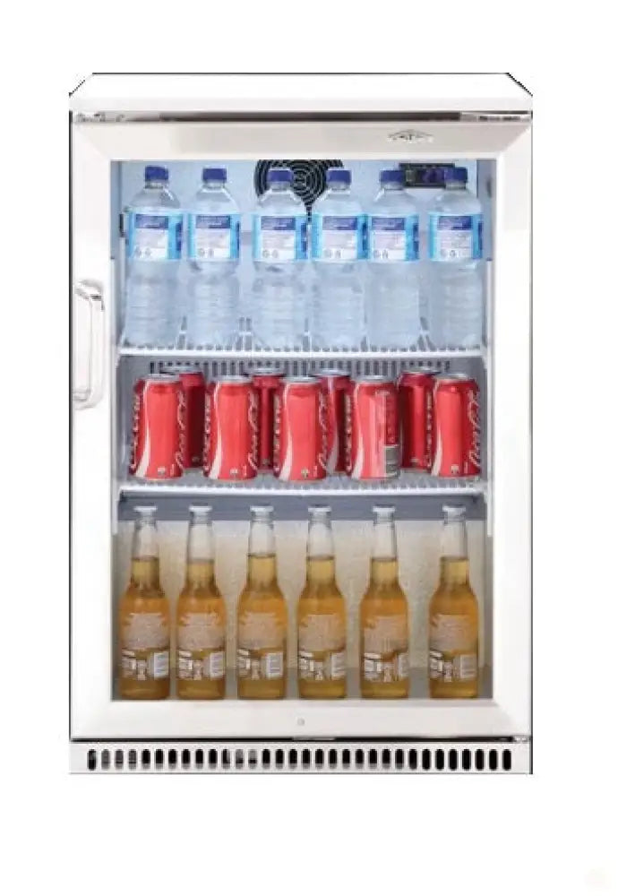 Beef Eater BS28130 120L Single Door Outdoor Display Refrigerator - Perfect for Commercial Use, Restaurants, Cafes, and Outdoor Events