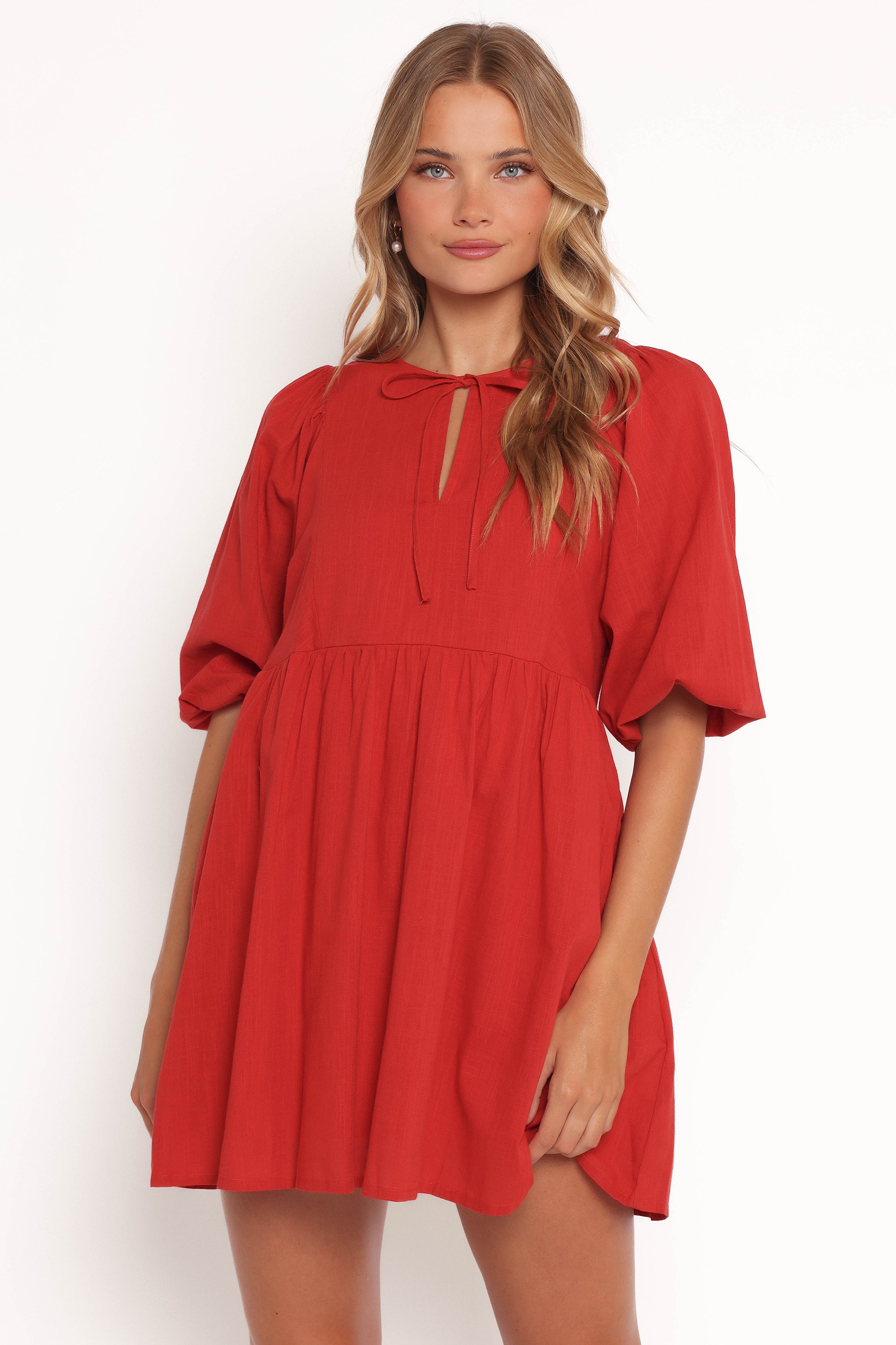 Cinzia Mini Dress - Sexy Red Bodycon Dress for Women, Perfect for Night Out, Party, and Date Night
