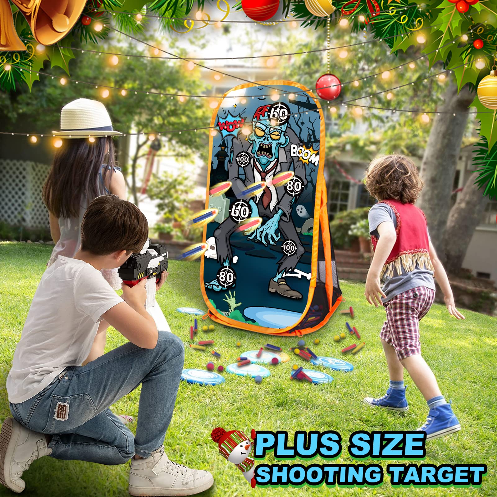 Nerf Foam Blaster Targets for Shooting Games - Outdoor/Indoor Kids Toy for Birthday & Backyard Fun