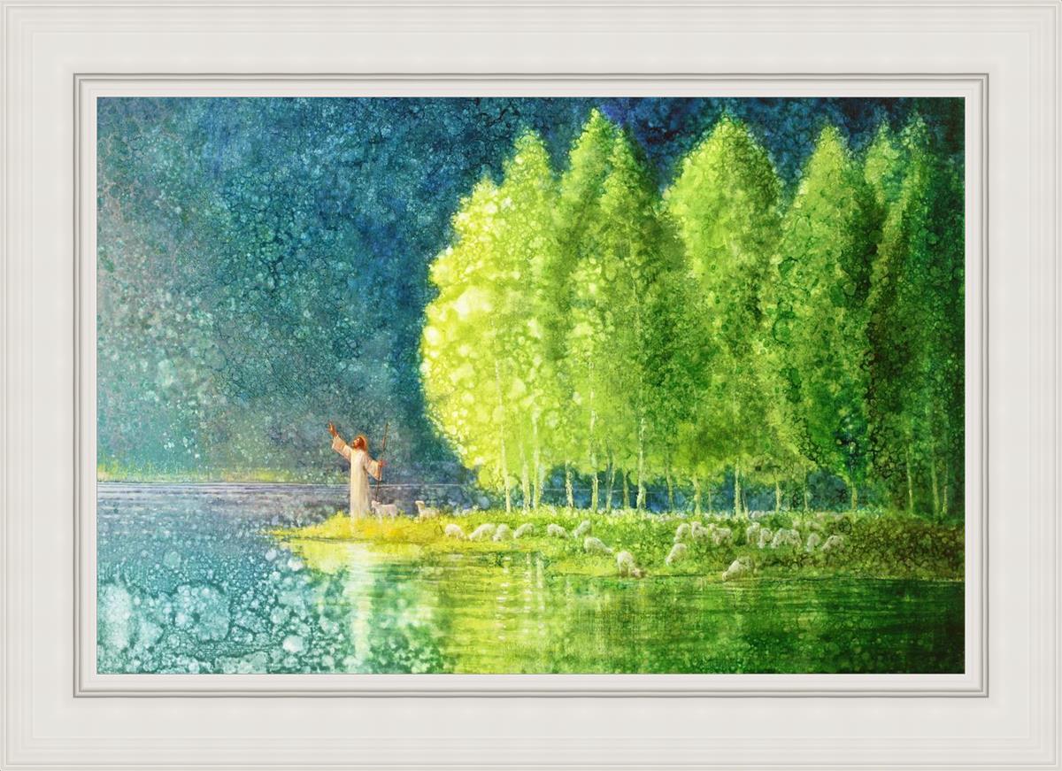 Beside Still Waters - Premium Home Decor & Wall Art for Living Room, Bedroom, Office | Perfect for Relaxation & Meditation Spaces