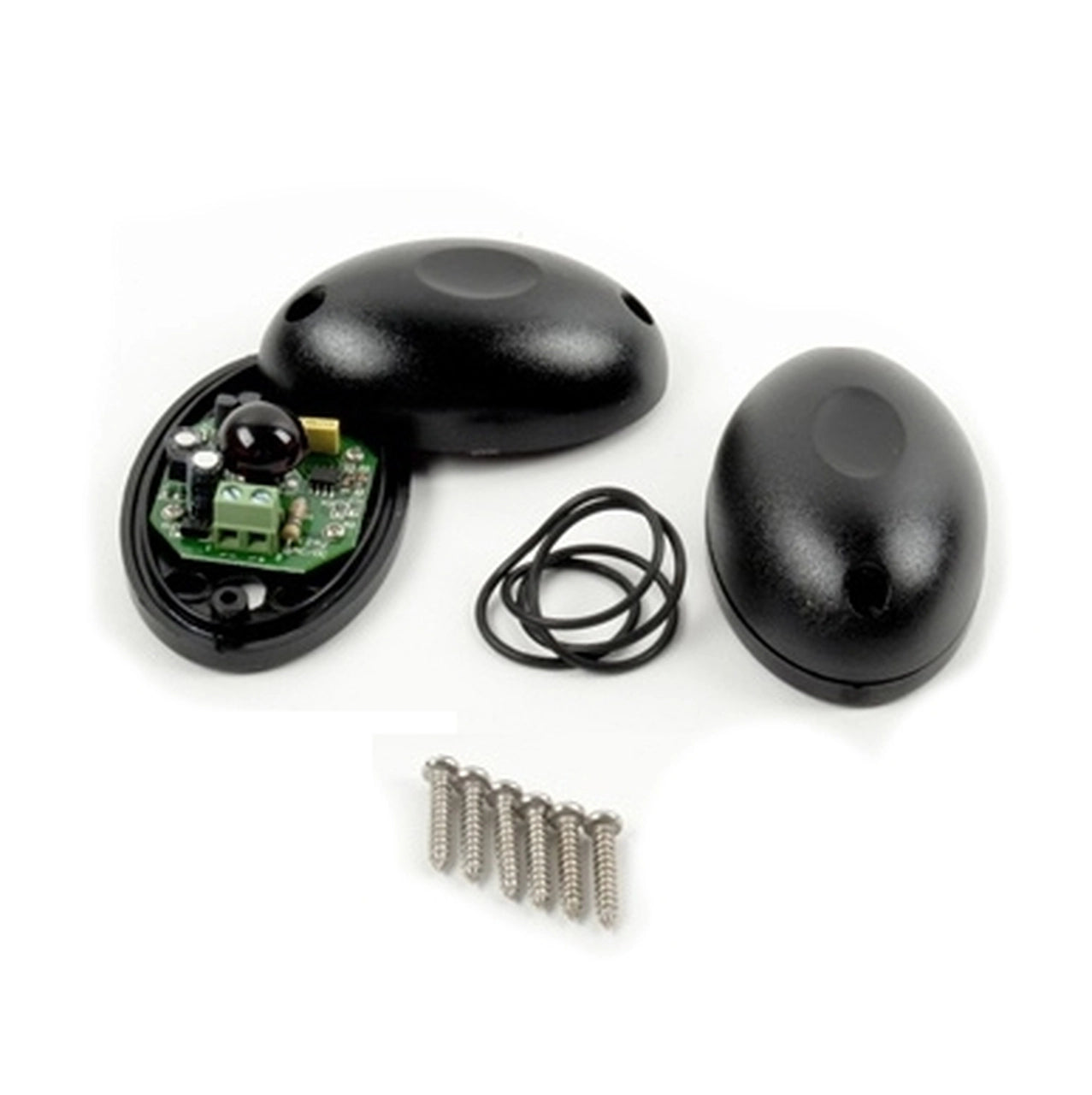 Aleko LM102 Wired Infrared Photo Cell Sensor - Outdoor Motion Detector for Security Lights, Driveway Alarms & Home Automation Systems