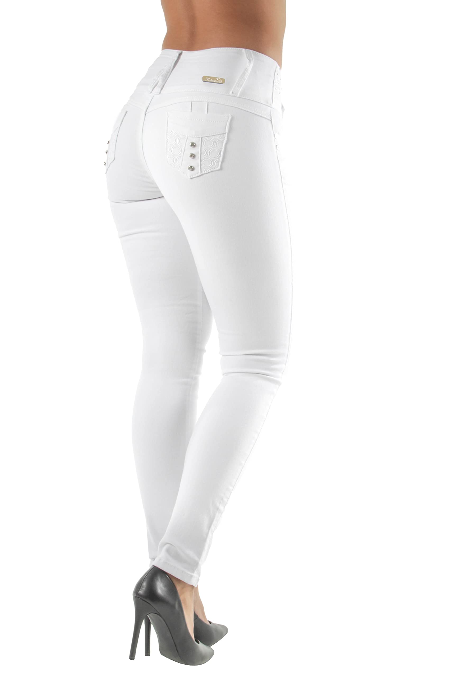 Women's Butt Lifting Push Up Skinny Jeans - High Waisted Stretch Denim Pants for Women | Slimming & Comfortable Fit | Perfect for Night Out, Date Night & Casual Wear