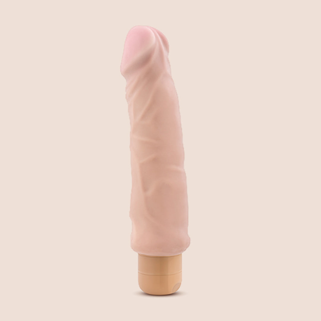 Blush X5 Plus Hard On Vibrating 9-Inch Dildo - Powerful & Realistic Adult Toy for Solo Play & Couples Pleasure