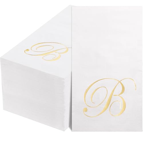 Gold Letter B