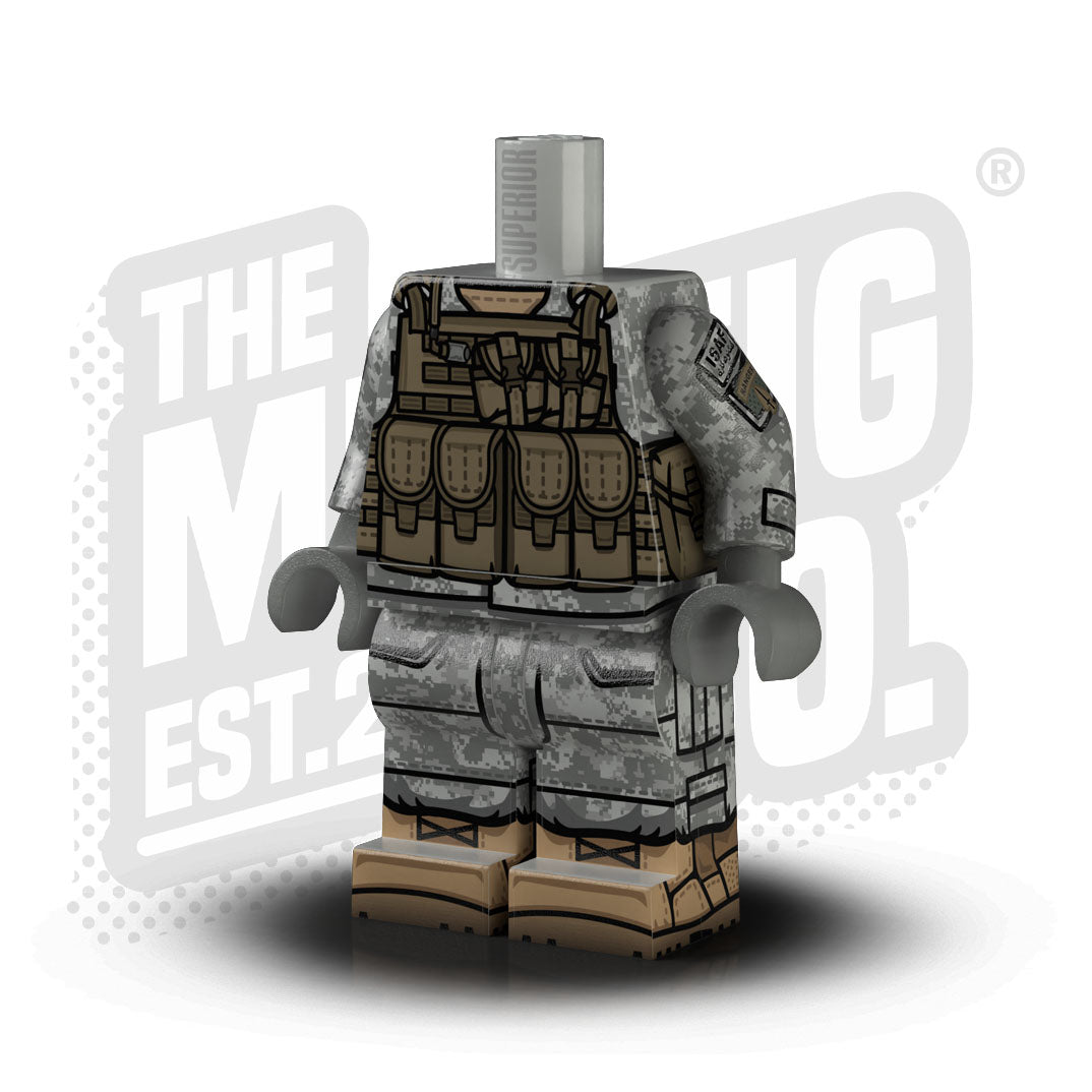 UCP Ranger Body #02 - Military Tactical Vest for Outdoor Survival & Airsoft - Perfect for Hunting, Hiking & Combat Training