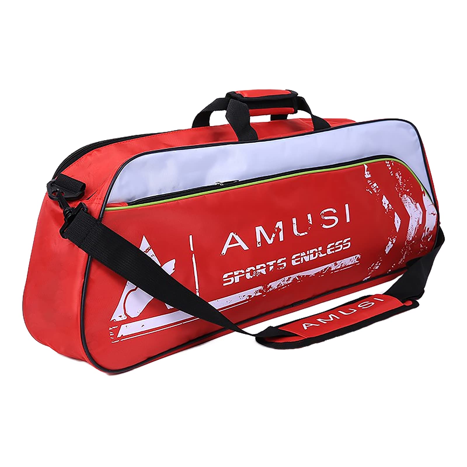 Premium Tennis & Badminton Racket Bag - Holds 3-4 Racquets with Shoe Compartment & Side Pockets | Durable Sports Equipment Bag for Men & Women | Perfect for Professional Competition, Training & Gym Storage