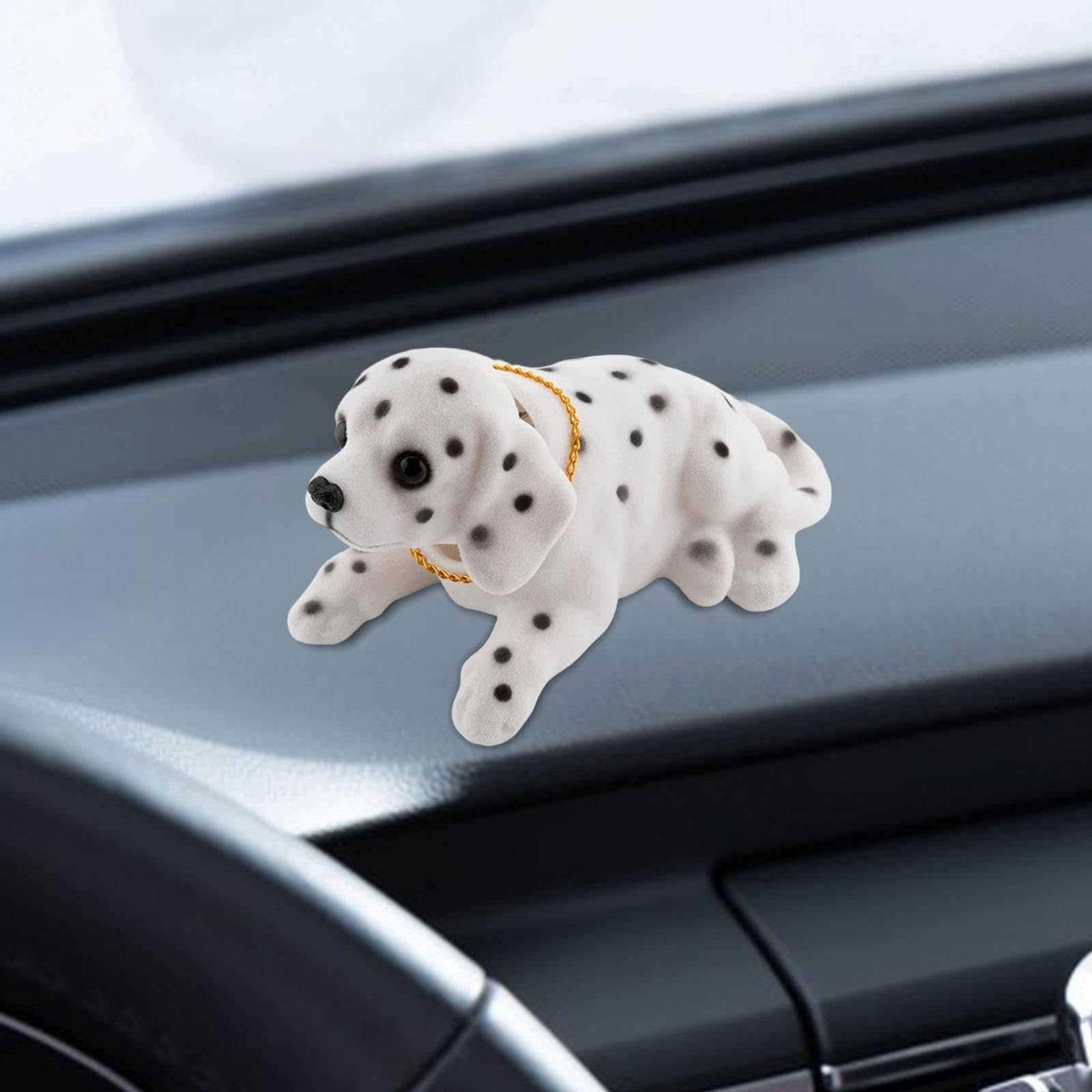Cute Dog Car Dashboard Ornament - Office & Home Decor Gift for Dog Lovers, 9x6x18cm - Perfect for Car Interior, Desk Decor & Room Decoration