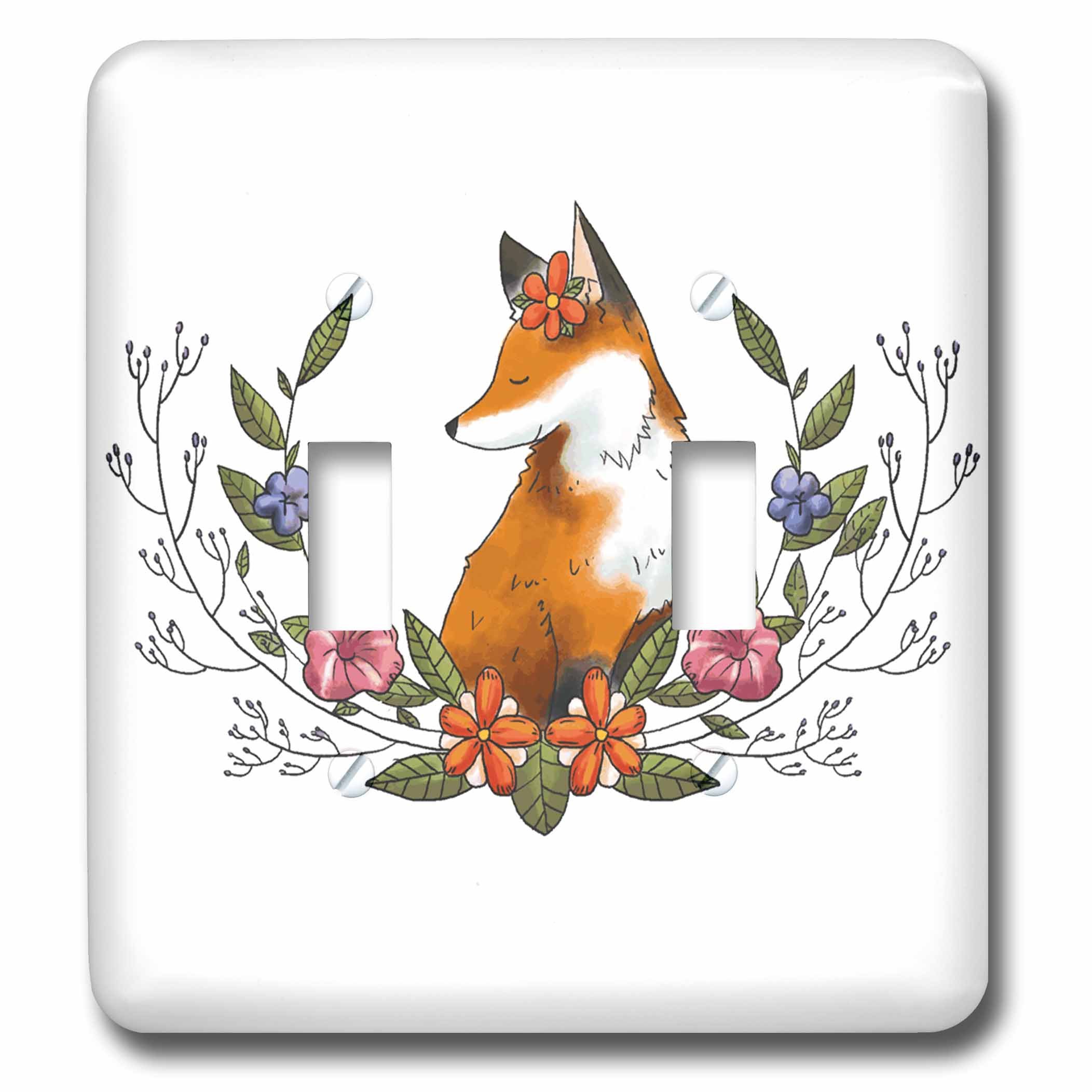 3D Rose Light Switch Cover - Decorative for Home & Office