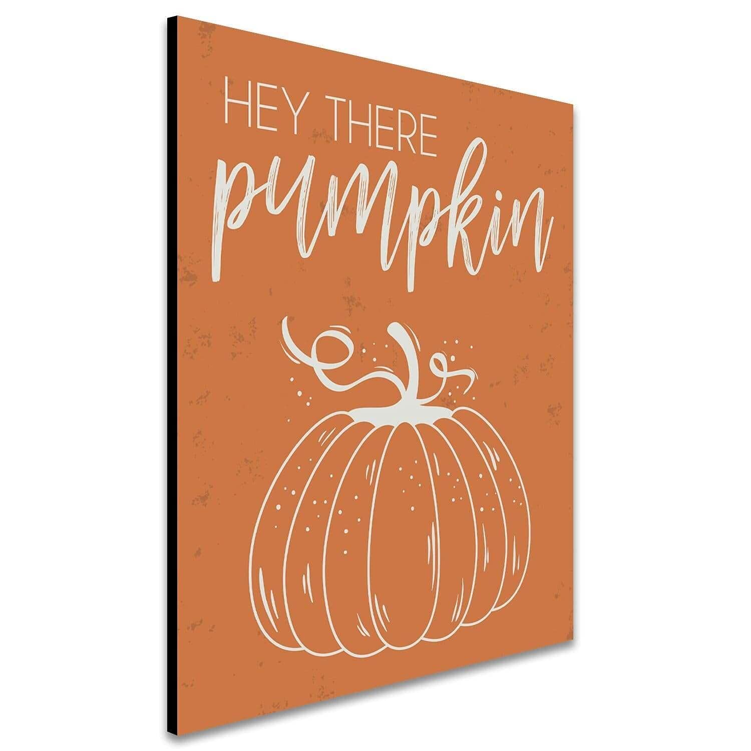 Fall & Autumn Pumpkin Wall Decor Art Set - 7 Piece Home Decor for Living Room, Bedroom, or Office - Seasonal Thanksgiving & Halloween Decoration