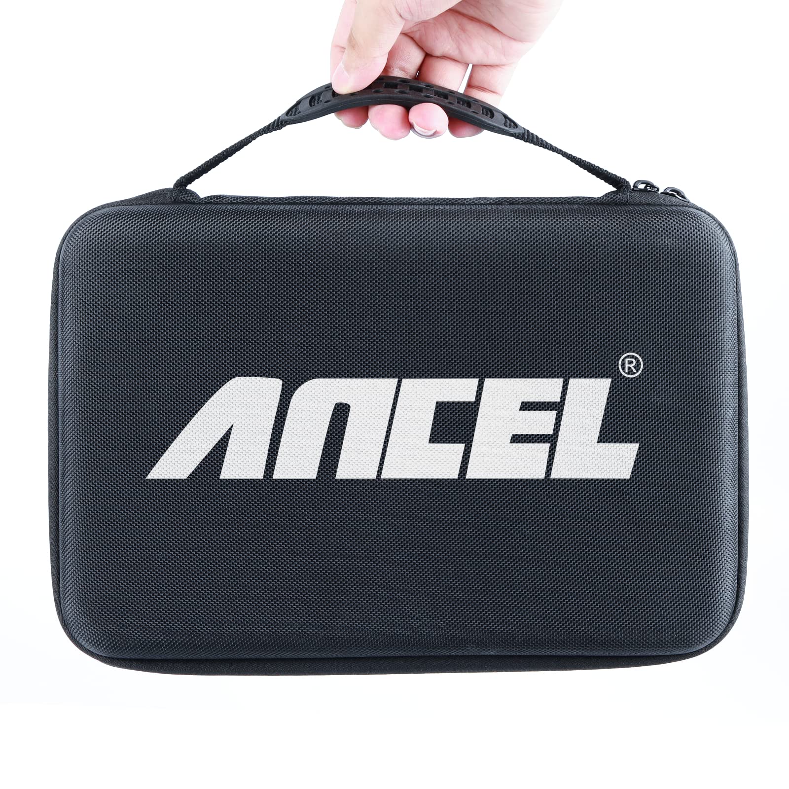 ANCEL HD3600 Heavy Duty Diesel Diagnostic Tool for Construction Machinery - Waterproof & Shockproof with Large EVA Protective Storage Case | Ideal for Excavators, Bulldozers & Heavy Equipment Maintenance
