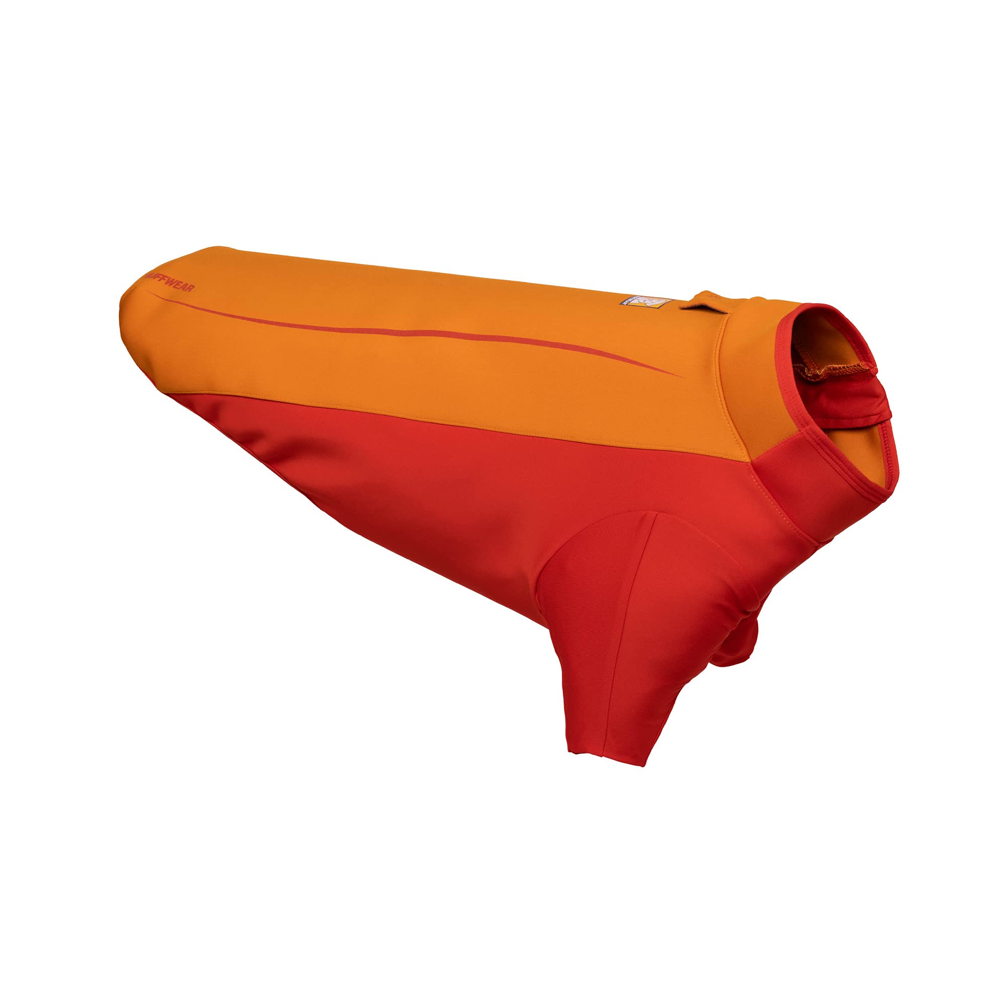 Ruffwear Undercoat Water Dog Jacket - Insulated Amphibious Gear for Cold Water Swimming - Campfire Orange Small - Perfect for Winter Adventures & Water Activities