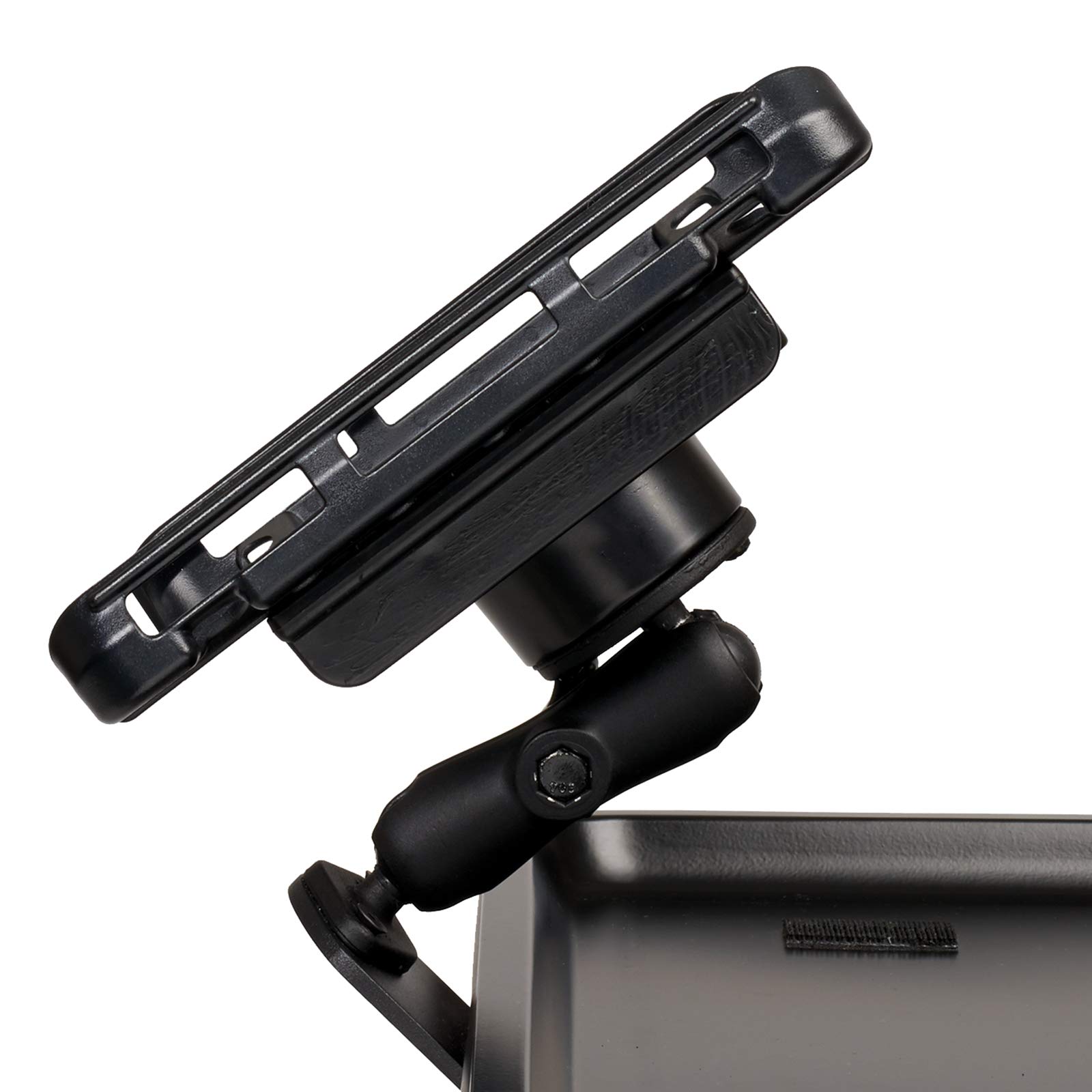 Therafin Mobile Rolling Cart with Locking Tablet Holder - Perfect for Medical Offices, Hospitals, and Home Healthcare Use