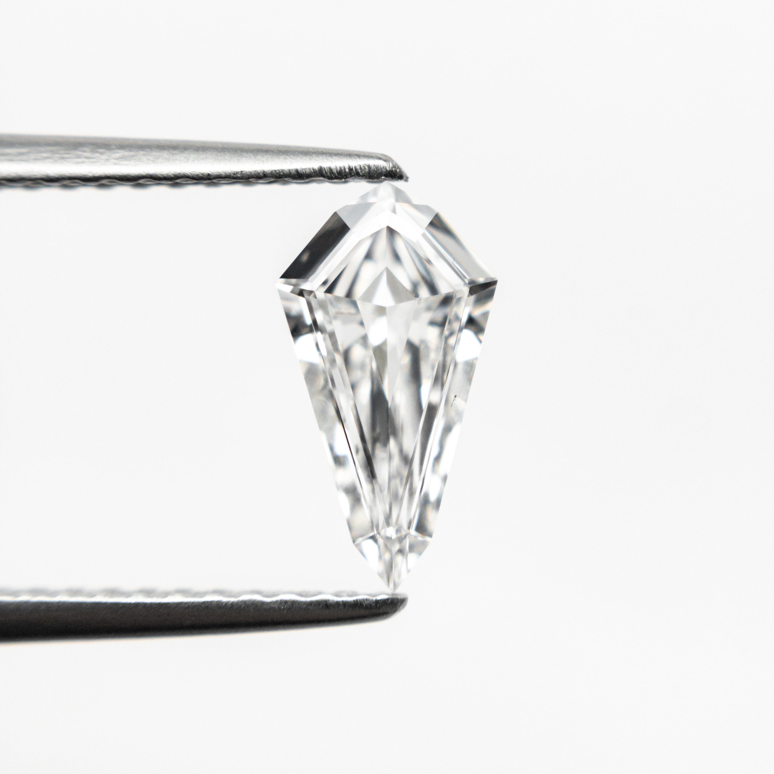 0.72ct Kite Step Cut Diamond - 9.53x5.13x2.32mm SI1 D Color - Unique Engagement Ring Center Stone for Women