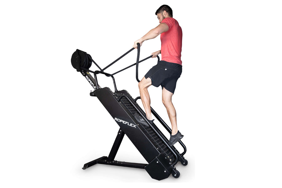 Ropeflex RX4400 Endless Climb Rope Trainer - Professional Climbing Rope for Home & Gym Workouts - Perfect for Strength Training, Endurance, and Fitness Enthusiasts (Summer Sale - Extra 6% Off)