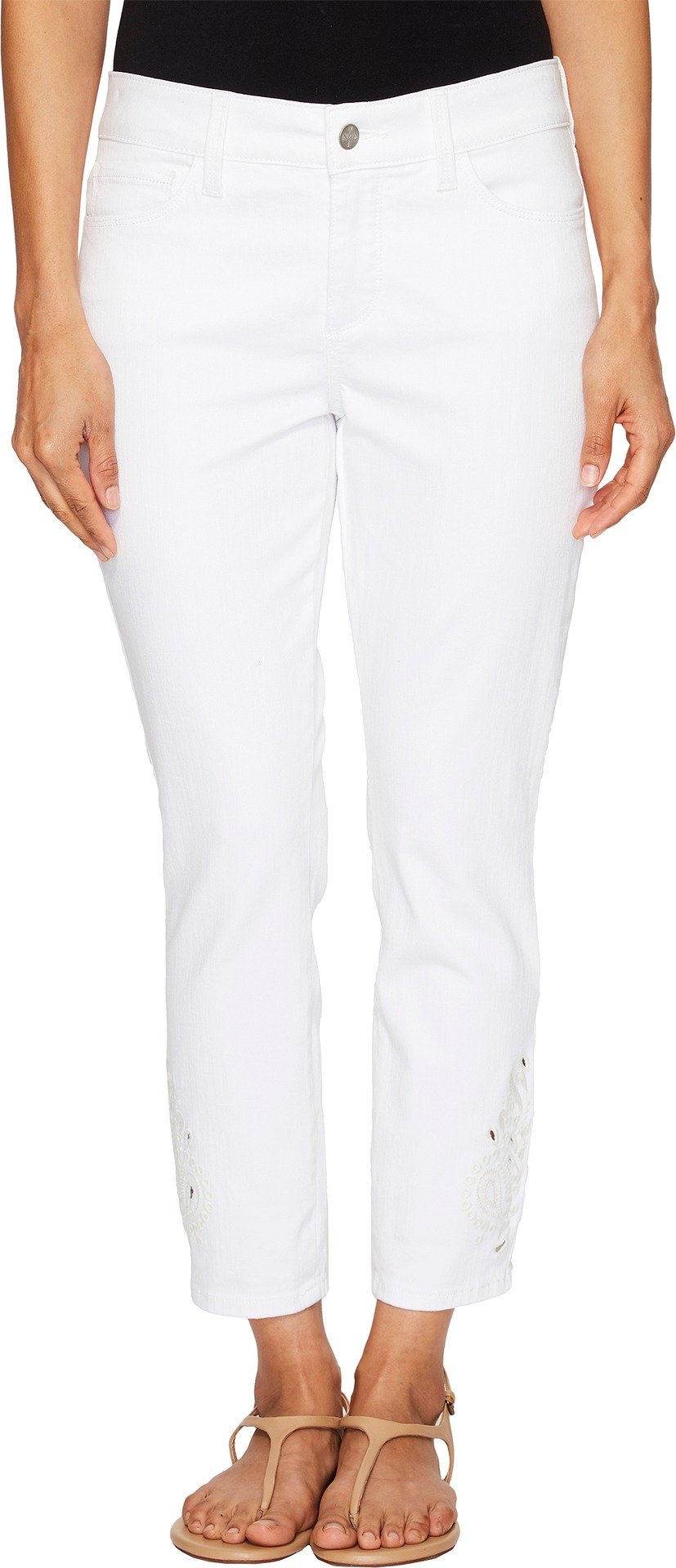 NYDJ Women's Petite Alina Ankle Jeans - Slim Fit Stretch Denim Pants for Petite Women | Perfect for Work, Casual Wear & Everyday Comfort