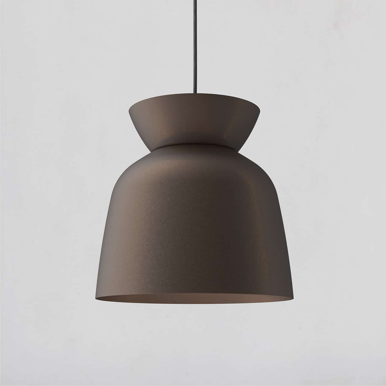 SHOWROOM SAMPLE | SOUTH DRAWN Hats Mono Pendant Light Fixture, Bronze Finish, 300mm Deep - Perfect for Dining Room, Kitchen Island & Modern Interior Lighting
