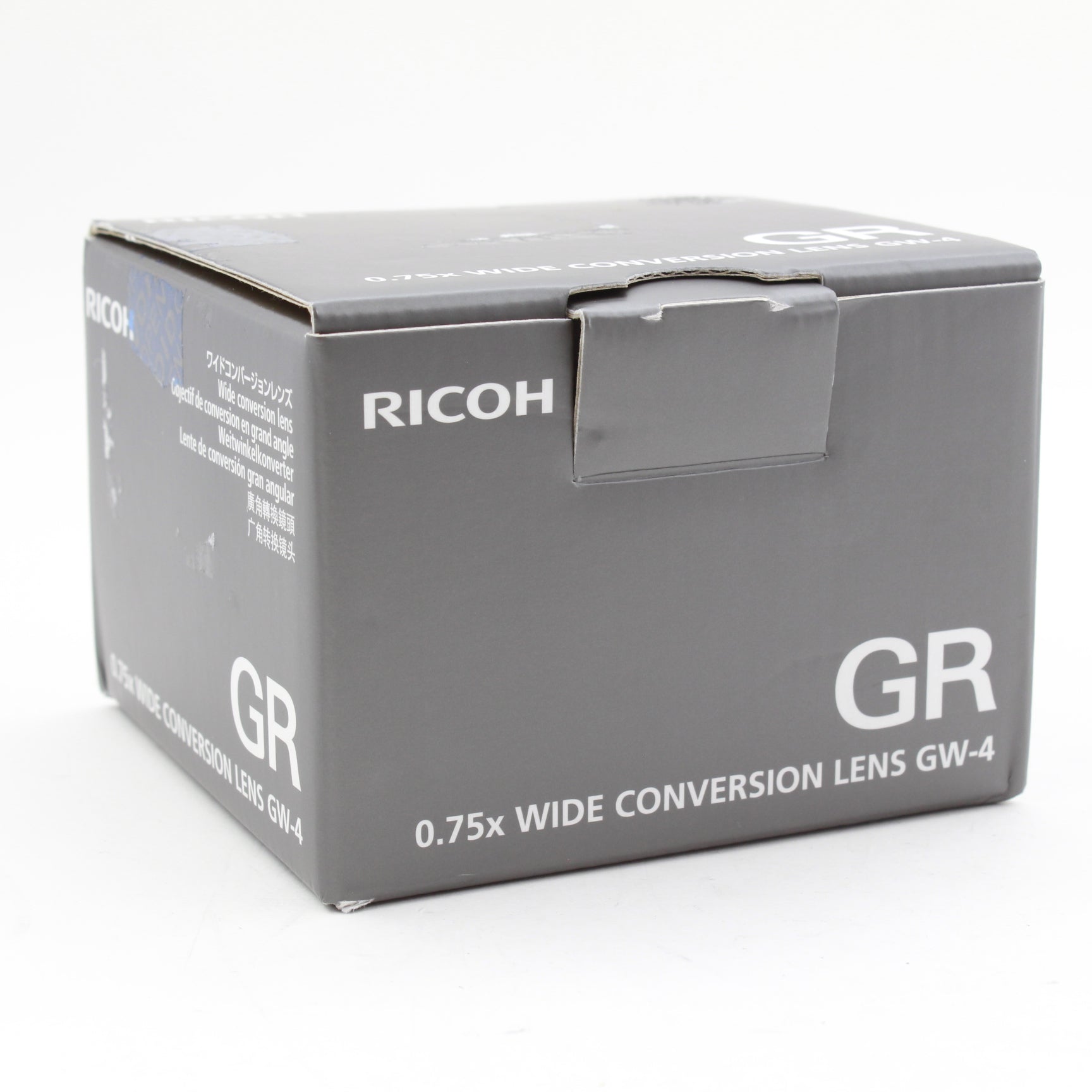 Open Box Excellent Condition Ricoh GW 4 Wide Conversion Lens for DSLR Cameras - Perfect for Landscape, Architecture & Group Photography