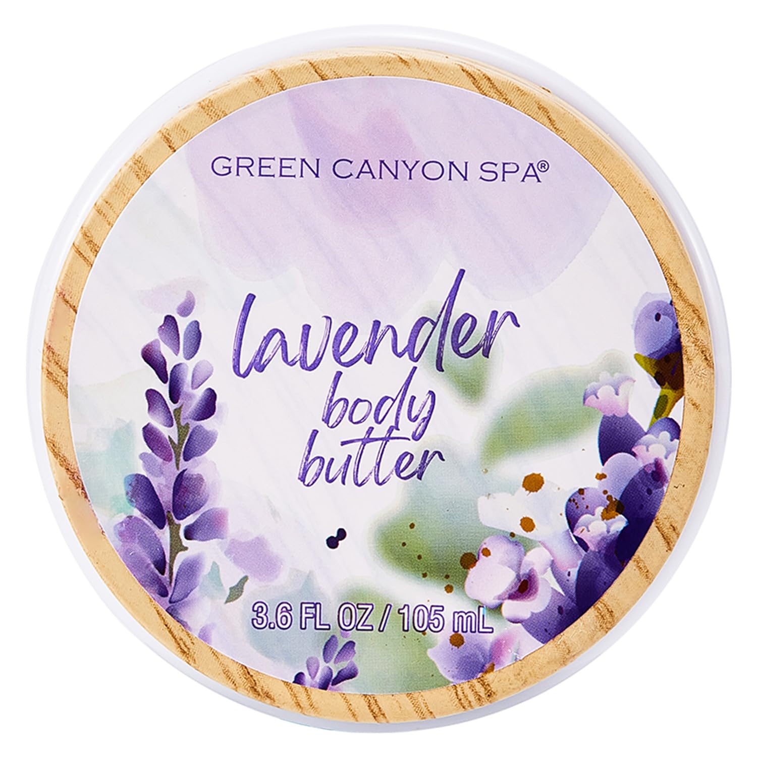Princess Belle Lavender Body Butter for Women - Deep Moisturizing & Softening Natural Body Cream with Lavender | Perfect for Dry Skin Care, Nighttime Hydration & Spa Relaxation at Home