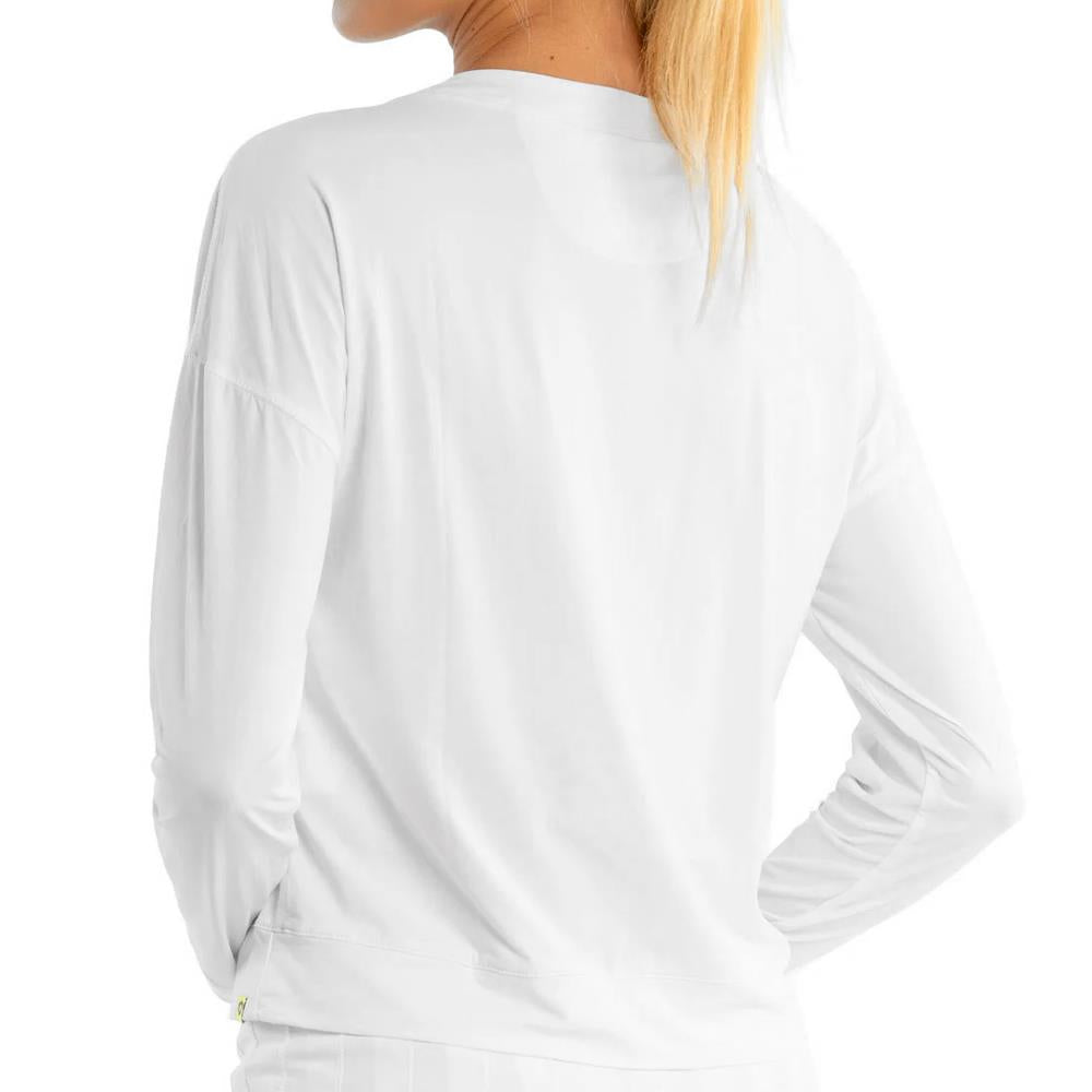 Lucky in Love Women's Essentials Hype Long Sleeve T-Shirt - Soft Cotton Casual Top for Everyday Wear | Perfect for Workouts, Lounge & Street Style