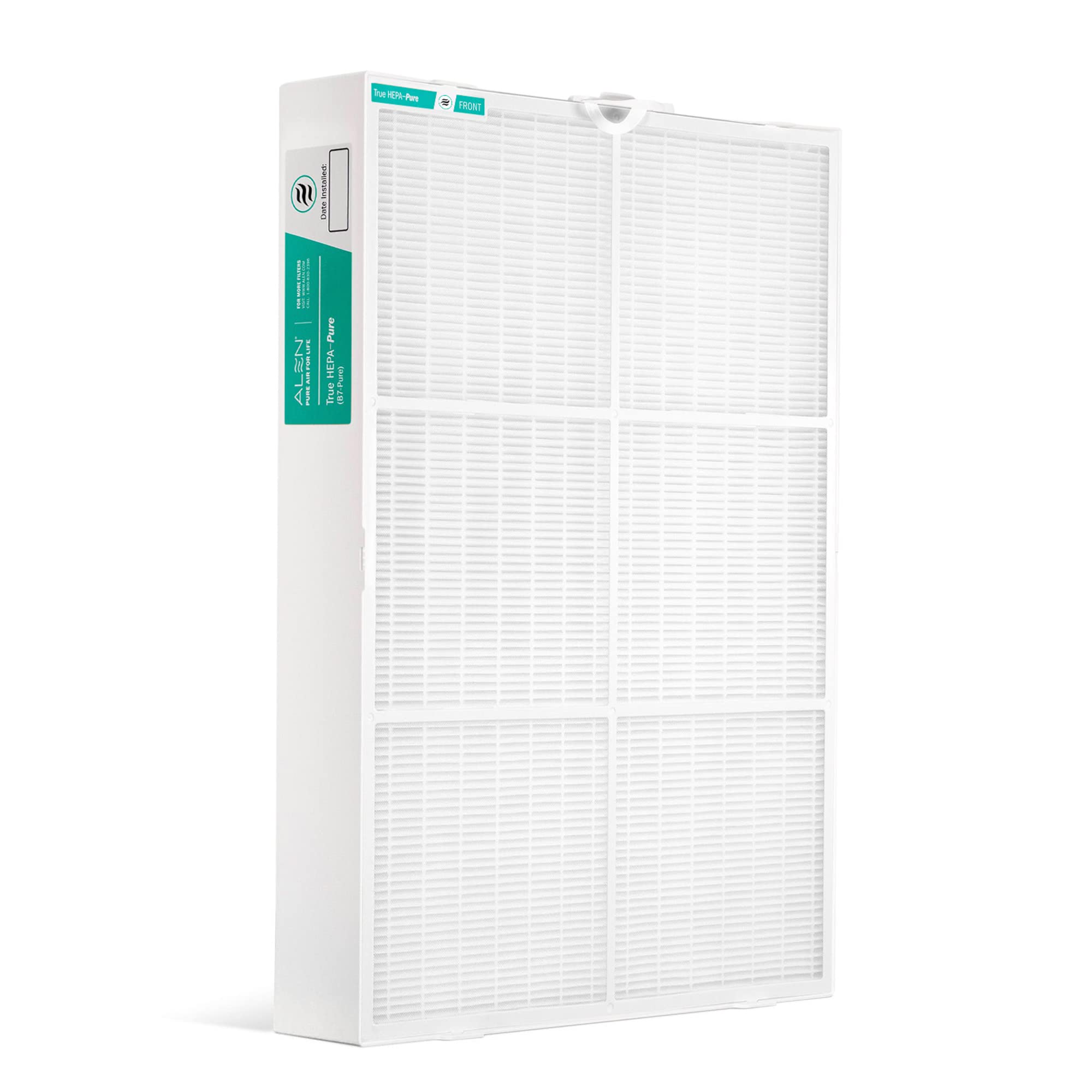 Alen B7-Pure H13 True HEPA Replacement Filter for BreatheSmart 75i Air Purifier - Captures 99.97% of Allergens, Dust, Mold & Pet Dander (1 Pack) - Ideal for Allergy Relief & Cleaner Air in Bedrooms, Living Rooms & Offices