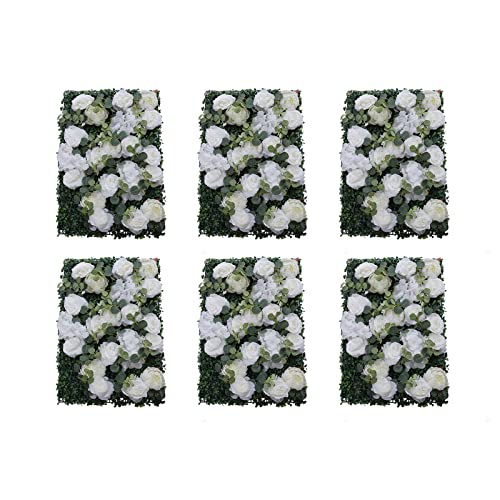 6Pcs White+Green