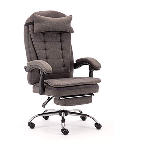 Ergonomic Adjustable Office Desk Chair - Swivel Gaming Chair with Lift Function, Dark Gray Executive Computer Chair for Home Office, Gaming & Work Tasks
