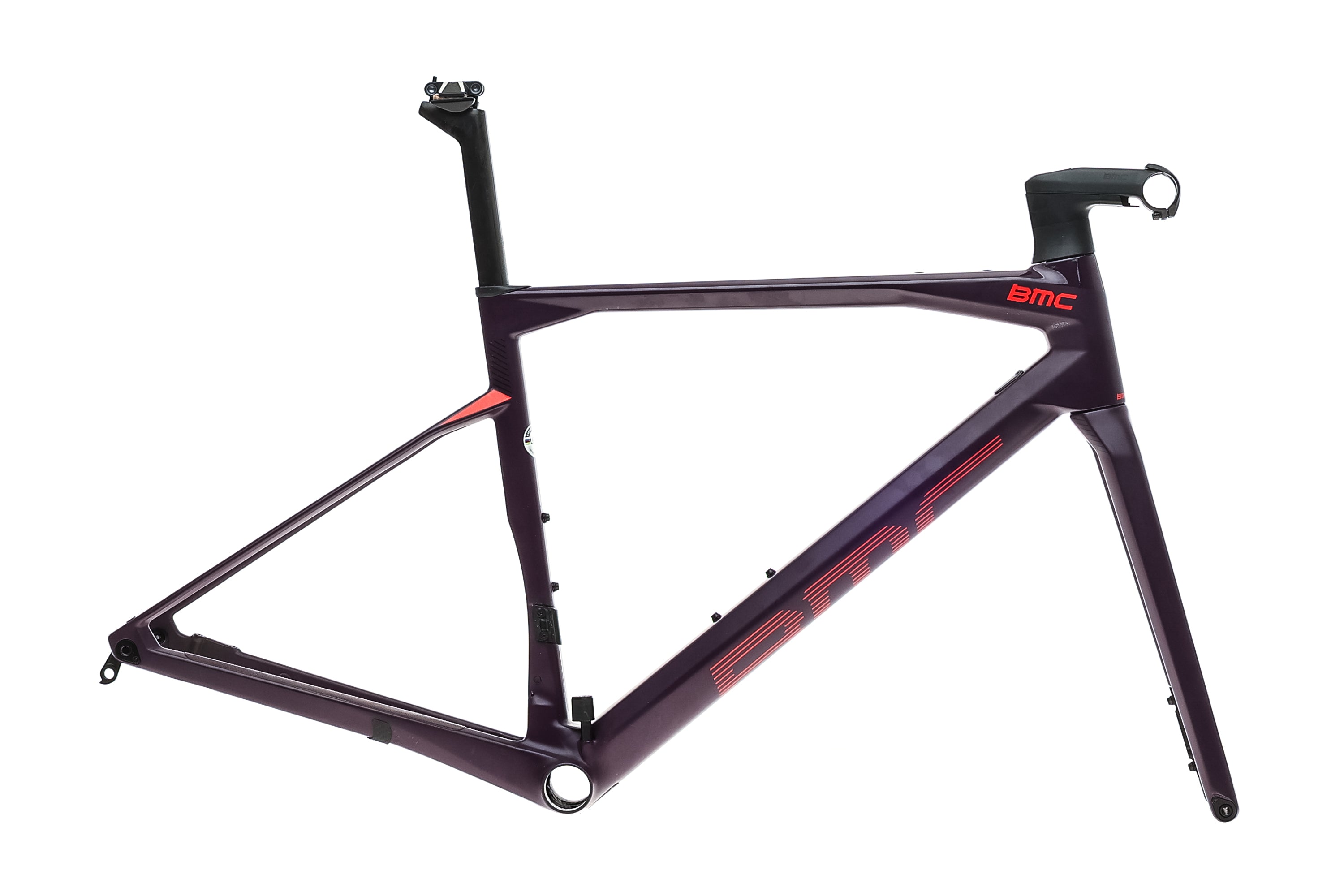 BMC Roadmachine 01 51cm Carbon Road Bike Frameset - Lightweight & Aerodynamic for Competitive Cycling & Endurance Rides | Perfect for Road Racing, Triathlons & Long-Distance Training