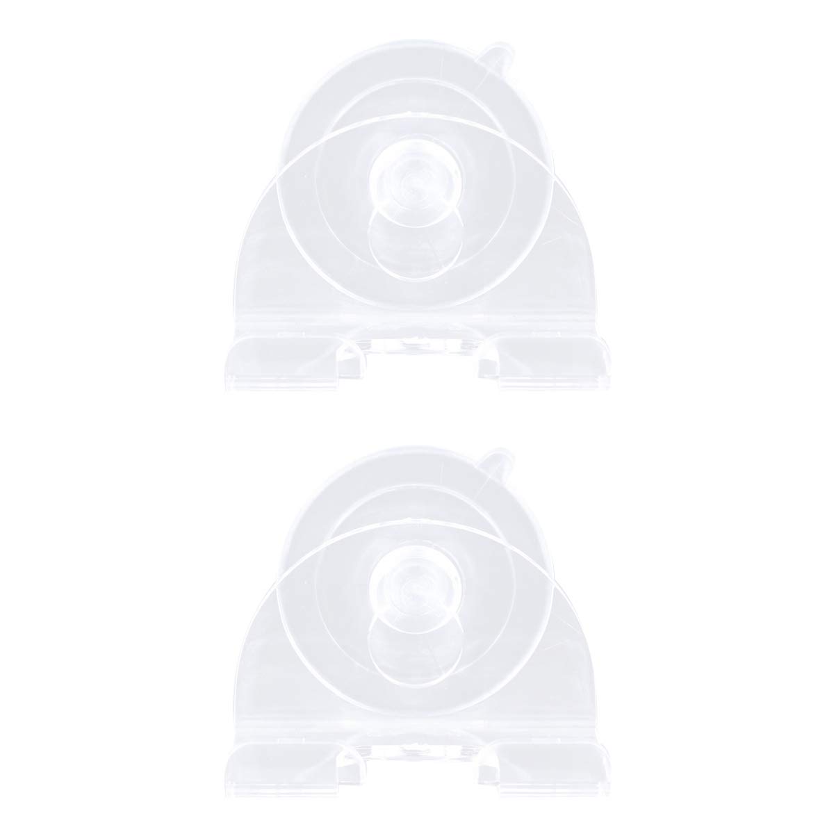 Baluue 2-Pack Razor Holder with Suction Cups - Wall Mounted Shower Organizer for Men's Razors & Shavers - Bathroom Storage Solution for Shaving Accessories - Perfect for Small Spaces & Travel Use