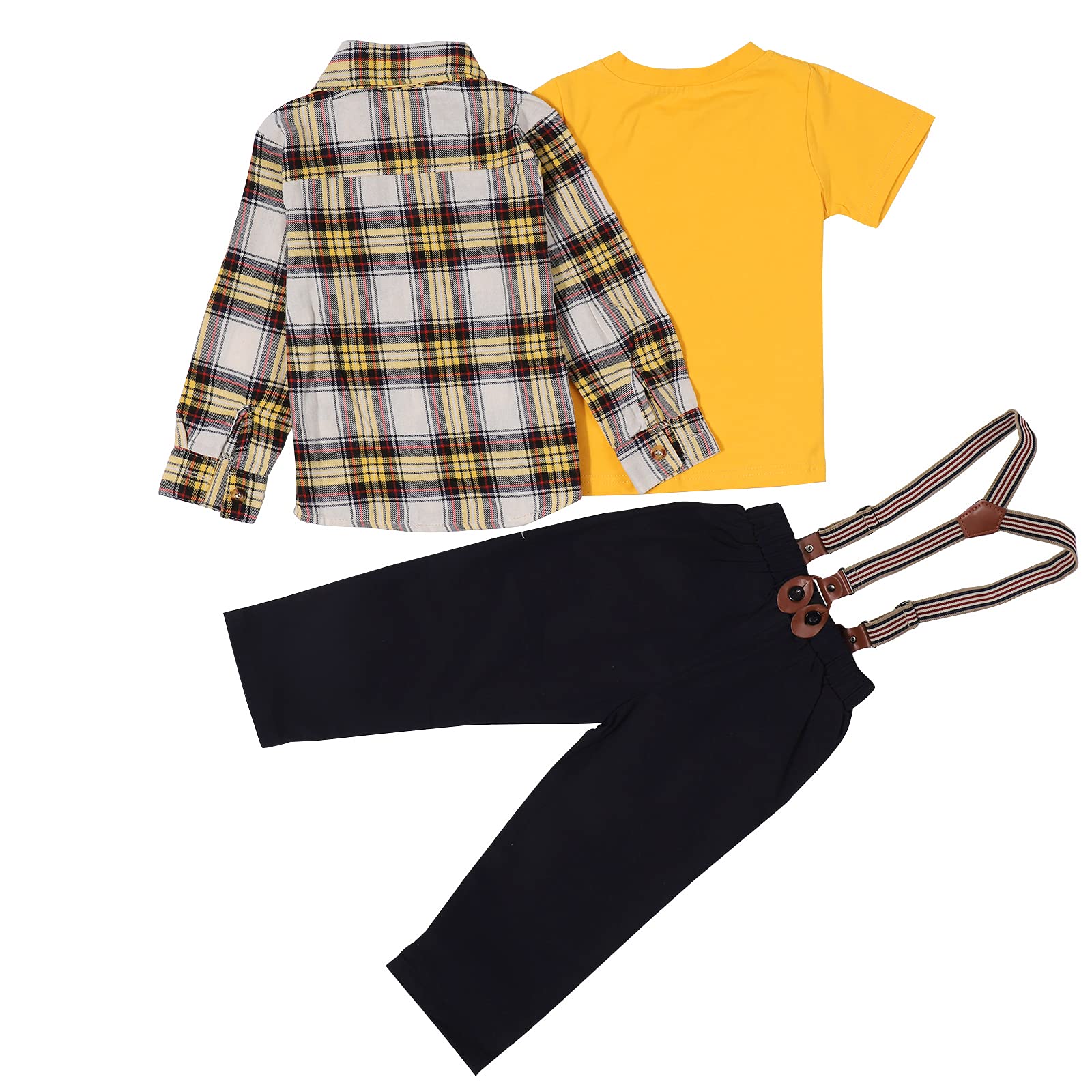 LUKYCILD Boys' Clothing Set - Baby & Toddler Outfits for Playtime, School & Special Occasions | Soft Cotton Comfort Wear for 0-24 Months