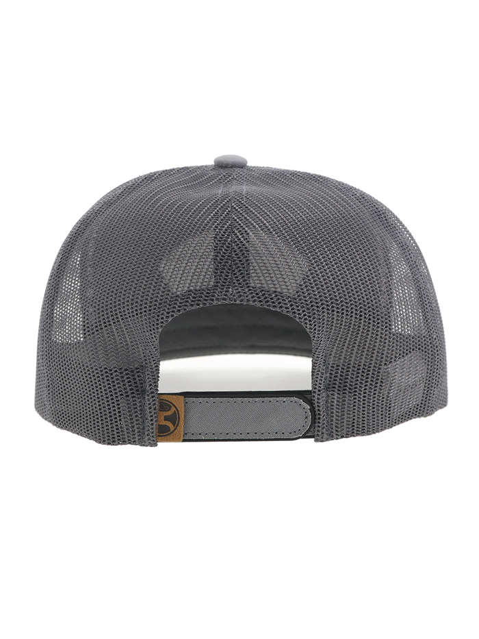 Hooey 5032T Grey Cavvy Punchy High Profile Snapback Hat for Men - Stylish & Comfortable Baseball Cap for Outdoor, Casual Wear & Cowboy Fashion