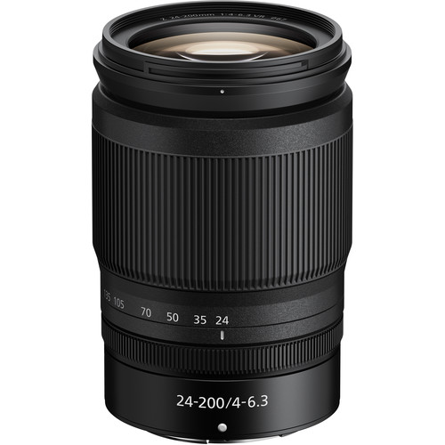 Nikon NIKKOR Z 24-200mm f/4-6.3 VR Lens for Mirrorless Cameras - Perfect for Travel, Landscape & Wildlife Photography