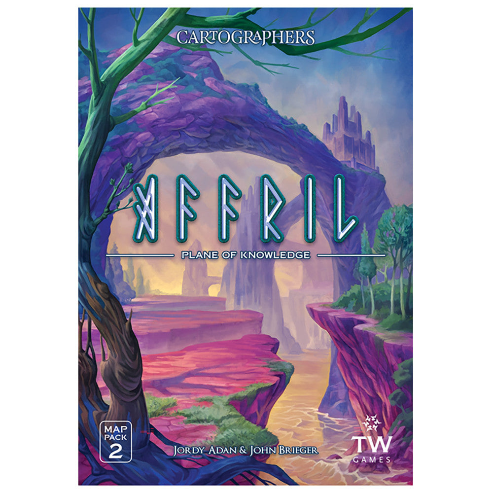 Cartographers Heroes: Affril Map Pack 2 Expansion Set - Board Game Expansion for Fantasy Adventure & Strategy Games - Perfect for Game Nights & RPG Campaigns