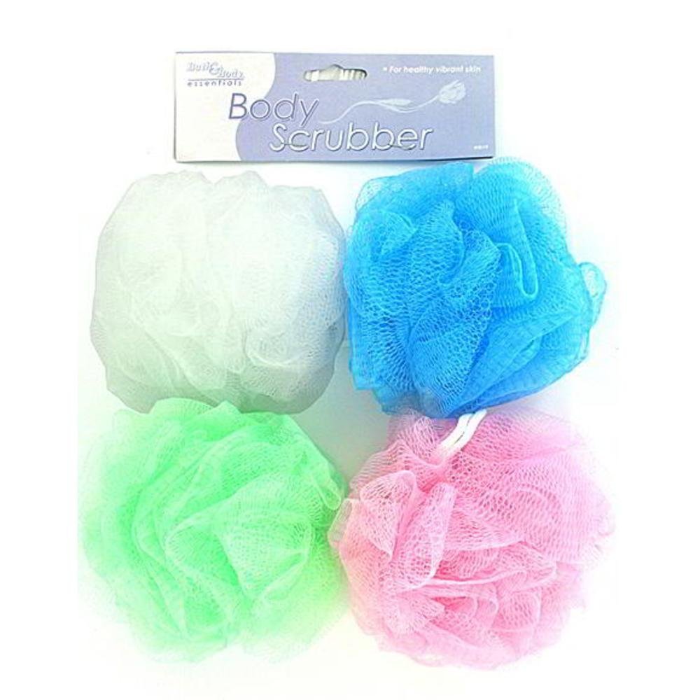 Exfoliating Body Scrubber Set - 24 Pack with Assorted Colors for Spa, Shower & Bath - Gentle Skin Cleansing & Dead Skin Removal