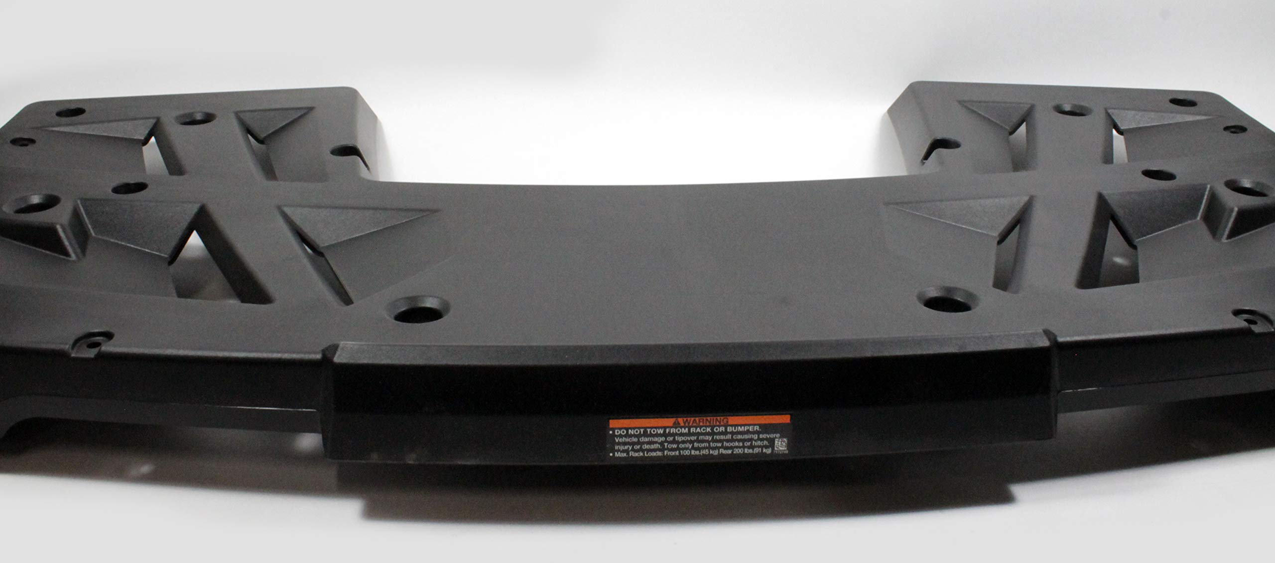 **Polaris ATV Rear Rack - Gloss Black OEM Part 2634123-070 - Heavy-Duty Cargo Carrier for Hunting, Camping & Off-Road Adventures**