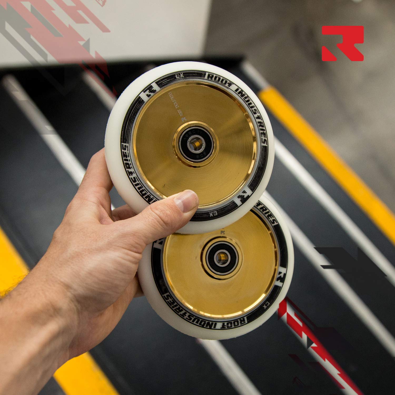Root Industries 120mm Air Wheels for Kids - High-Performance Skateboard & Scooter Wheels for Smooth Rides in Parks & Streets
