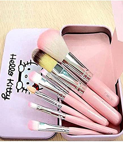 Premium 8-Piece Makeup Brush Set with Mushroom Sponge Blender - Soft Synthetic Bristles for Foundation, Concealer & Powder - Perfect for Professional Makeup Artists & Beginners (Home & Travel Use)