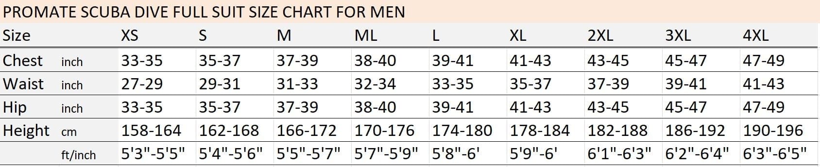 Promate 5/3mm Men's Hooded Neoprene Scuba Diving Vest for Snorkeling & Water Sports | Warm Thermal Protection for Cold Water Diving, Spearfishing & Outdoor Water Activities