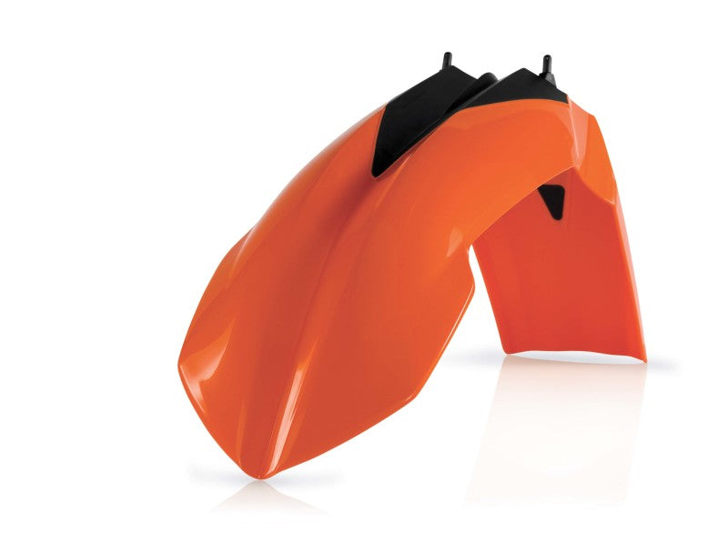 Acerbis Front Fender for KTM SX EXC XC XCW Models 2007-2013 | Durable Orange Plastic Motorcycle Fender | Perfect for Off-Road Racing & Trail Riding